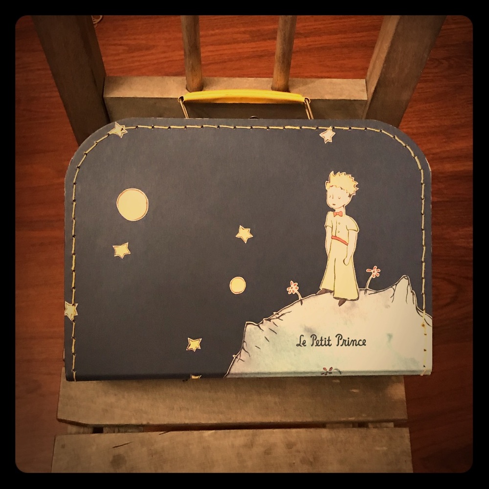 Vintage LE PETIT PRINCE CARDBOARD LUNCHBOX